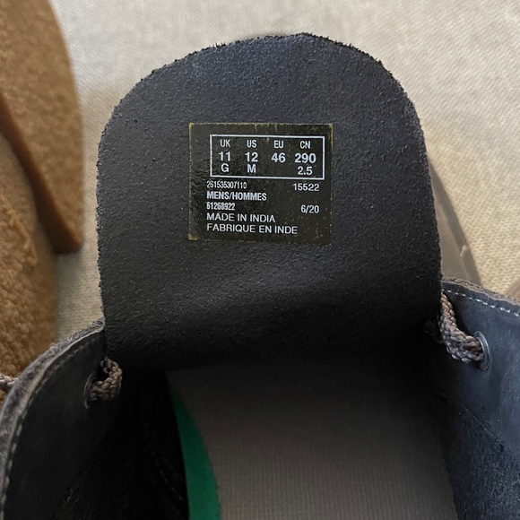 Clarks Black Chukka Boots - Picture 6 of 8